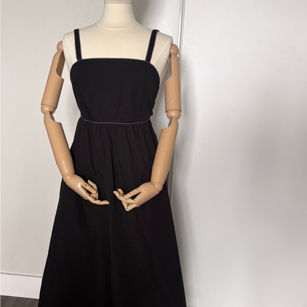 Zara 100% Cotton black Summer dress